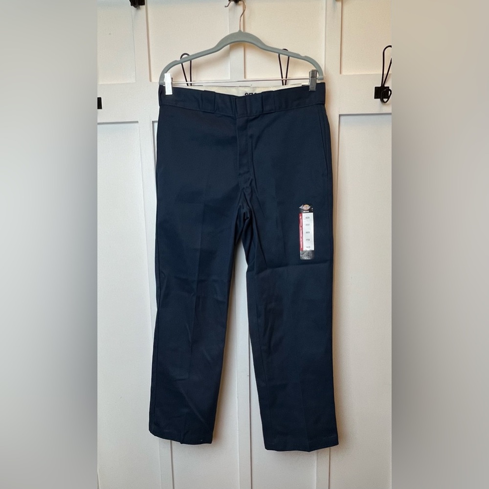 Dickies Men Work Pant Style 874 Size 34 x 29 NEW NWT Blue Original Fit Deadstock